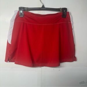 Red A-Line Skirt